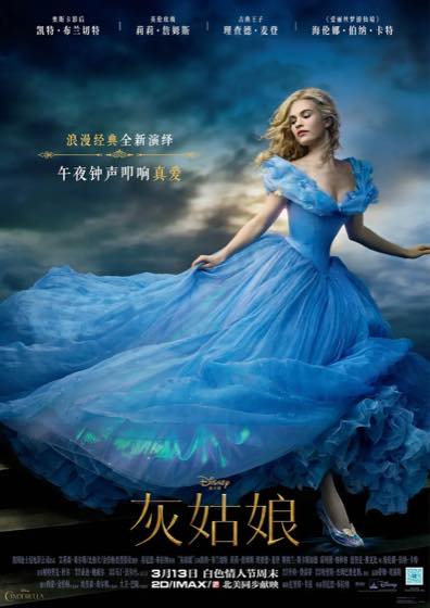 灰姑娘真人版：角色特辑封面